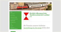 Desktop Screenshot of mecl-landshut.de